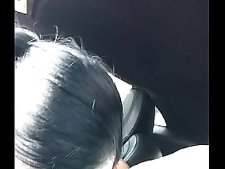 Suck and swallow in car by bbw CIM